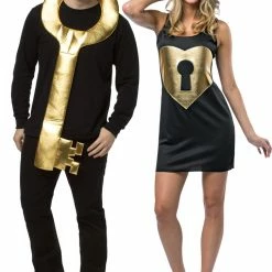 Rasta Imposta Key To My Heart Couples Adult Couple Costume Costumes