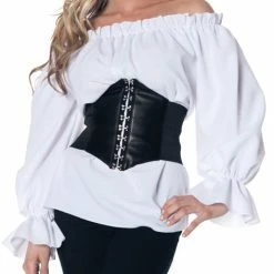 Underwraps Costumes Long Sleeve Renaissance Womens Shirt