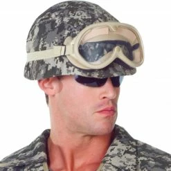 Underwraps Army Helmet Adult