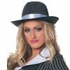 Underwraps 1920's Costumes Gangster Pin Striped Hat Adult 2 Underwraps 1920's Costumes Gangster Pin Striped Hat Adult