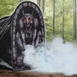 Seasonal Visions Decorations & Props Tombstone Gargoyle Tent For Fog Machines