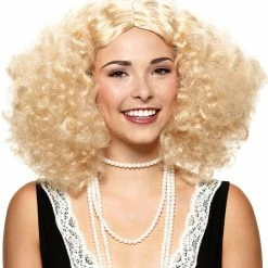 Seasonal Visions Wig Embrace The Frizz Blonde
