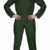 Fun World Topgun Aviator Adult Jumpsuit, One Size 1 Fun World Topgun Aviator Adult Jumpsuit, One Size