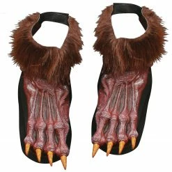 Fun World Men's Werewolf Shoe Covers