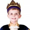 Dress Up America Crown Child Purple Hats & Headpieces