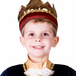 Dress Up America Crown Child Red