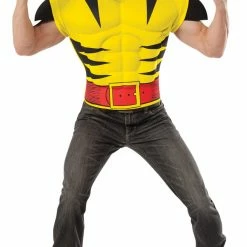 Rubie's X-Men, Wolverine Muscle Chest Adult Shit And Mask