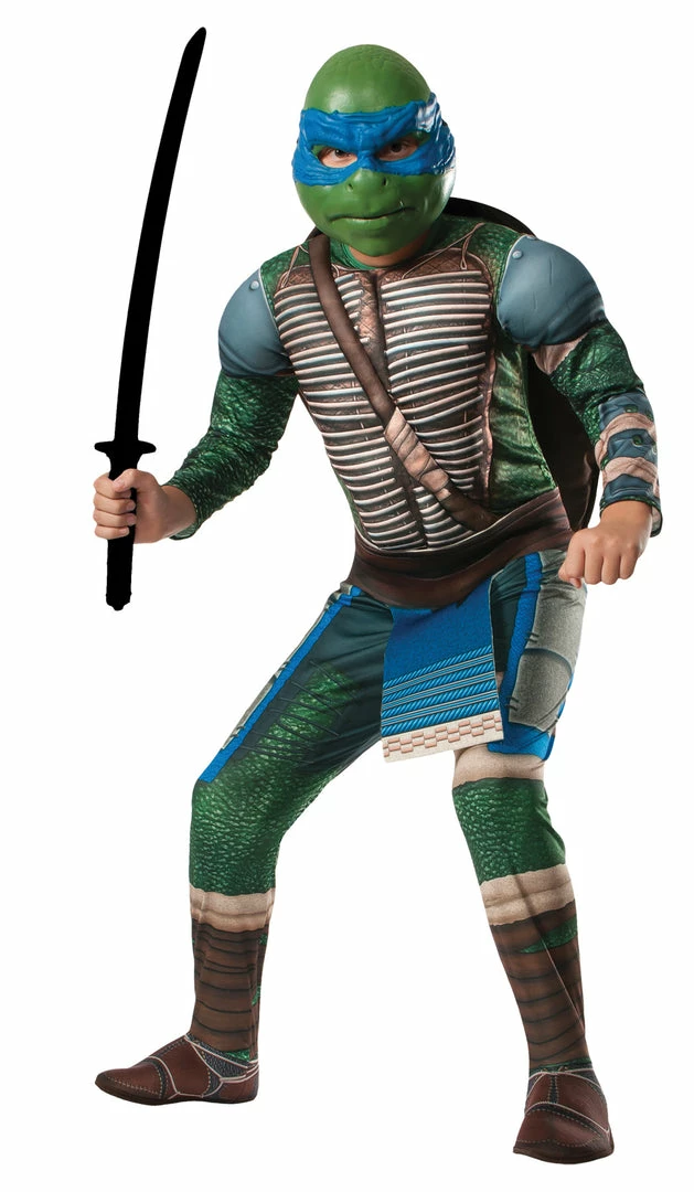 Rubie's Ninja Turtles, Leonardo Blue Child Costume Costumes 3 Rubie's Ninja Turtles, Leonardo Blue Child Costume Costumes
