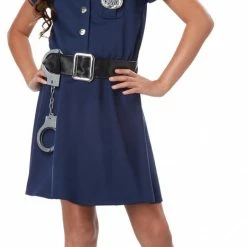 California Costumes Girl's Police Officer Costume