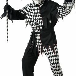 California Costumes Men's Evil Jester Costume