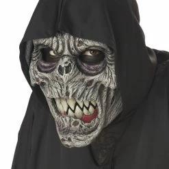 California Costumes Night Fiend Grim Reaper Animated Motion Mask
