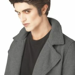 California Costumes Wigs & Beards Love At First Bite Vampire Brown Wig