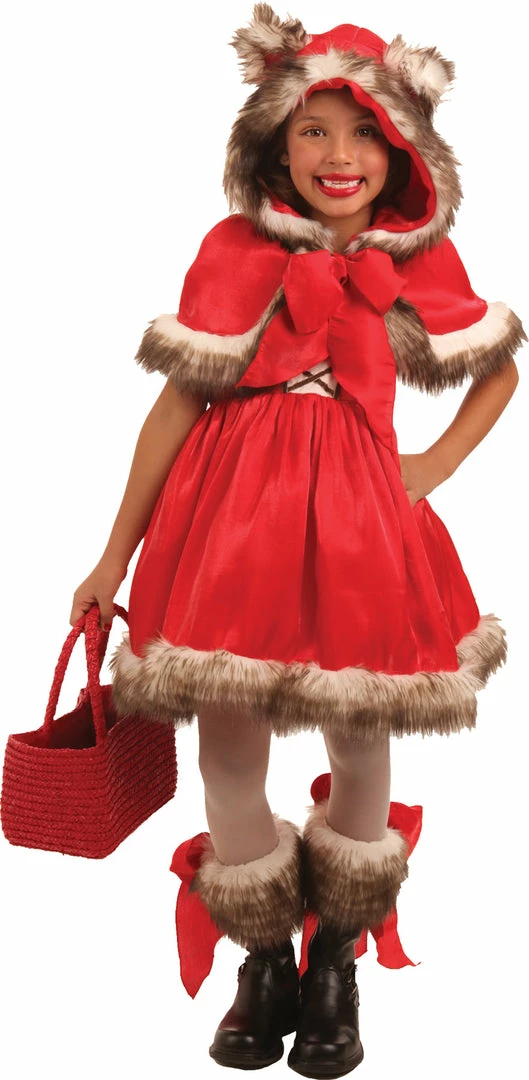Princess In Paradise Costumes Little Red Wolf Child Costume 3 Princess In Paradise Costumes Little Red Wolf Child Costume