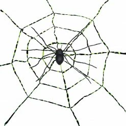 Sunstar Decorations & Props Spiderweb With Spider 5 Feet