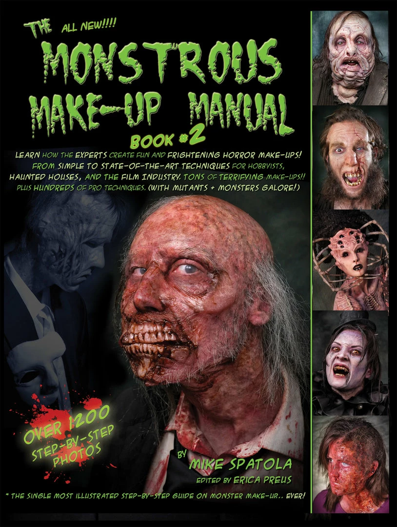 Morris Costumes Monstrous Make Up Book 2 3 Morris Costumes Monstrous Make Up Book 2
