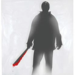 Sunstar Decorations & Props Shower Curtain Machete Killer
