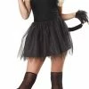 Seasonal Visions Kits Kitty 4 Piece Black Cat Costume Kit