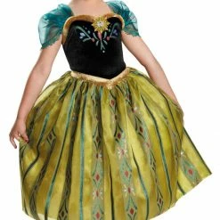 Disguise Costumes Disney Frozen Anna Coronation Gown Deluxe Girl's Costume