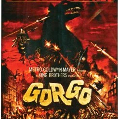 Paper Magic Vintage Universal Studios Gorgo Movie Poster Licensed Horror Movie Costumes