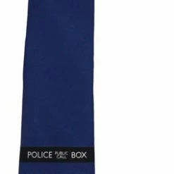 Elope Doctor Who Tardis Skinny Tie