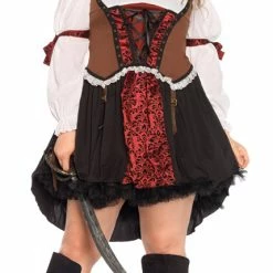 Leg Avenue Costumes Women's Plus Size Ruthless Pirate Wench Costume