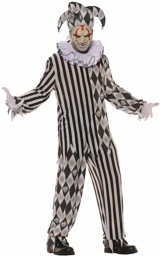 Underwraps Evil Harlequin Adult Costume Costumes 3 Underwraps Evil Harlequin Adult Costume Costumes