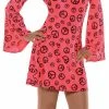 Underwraps Women's Love 60s 70s Hippie Costume Costumes 1 Underwraps Women's Love 60s 70s Hippie Costume Costumes