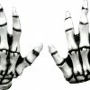 Ghoulish Junior Skeleton White Latex Ha