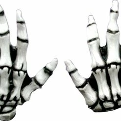 Ghoulish Junior Skeleton White Latex Ha