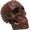 Ghoulish Decorations & Props Blood Scab Resin Skull Prop