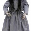 Seasonal Visions Decorations & Props Lil Sweet Vengeance Scary Talking Light Up Doll 32 Inches 1 Seasonal Visions Decorations & Props Lil Sweet Vengeance Scary Talking Light Up Doll 32 Inches