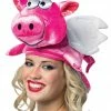 Rasta Imposta Flying Pink Pig Hat Hats & Headpieces 2 Rasta Imposta Flying Pink Pig Hat Hats & Headpieces