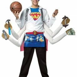 Rasta Imposta Super Dad Adult Costume Costumes