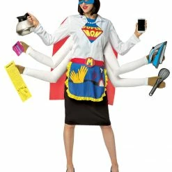 Rasta Imposta Super Mom Adult Women's Costume Costumes