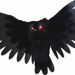 Sunstar Decorations & Props Animated Black Owl