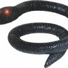 Sunstar Black Snake With Light Up Eyes Decorations & Props 1 Sunstar Black Snake With Light Up Eyes Decorations & Props