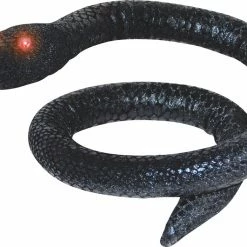 Sunstar Black Snake With Light Up Eyes Decorations & Props