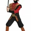 Disguise Costumes Ninja Warrior Muscle Child Costume