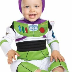 Disguise Toy Story 4 Buzz Lightyear Deluxe Infant Baby Costume With Jetpack & Hood Costumes