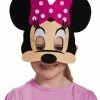 Disguise Disney Minnie Mouse Girls Pink Felt Child Mask Disney Costumes