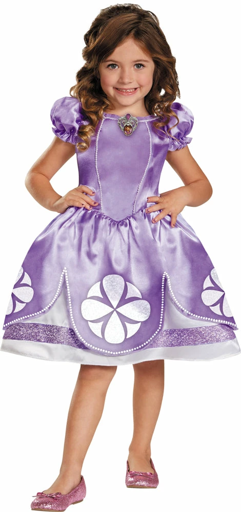 Disguise Disney Princess Sofia Classic Girls Toddler & Child Costume Costumes 3 Disguise Disney Princess Sofia Classic Girls Toddler & Child Costume Costumes