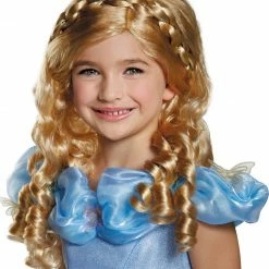 Disguise Disney Costumes Cinderella Princess Movie Child Wig