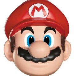 Disguise Super Mario Mario Adult Mask Video Game Costumes