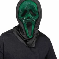 Fun World Horror Movie Costumes Smoldering Ghost Face Mask