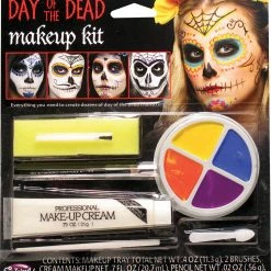 Fun World Makeup & SFX Day Of The Dead Character Kit Make Up
