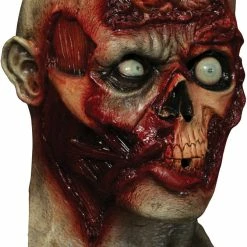 Ghoulish Masks Pulsing Zombie Brains Digital