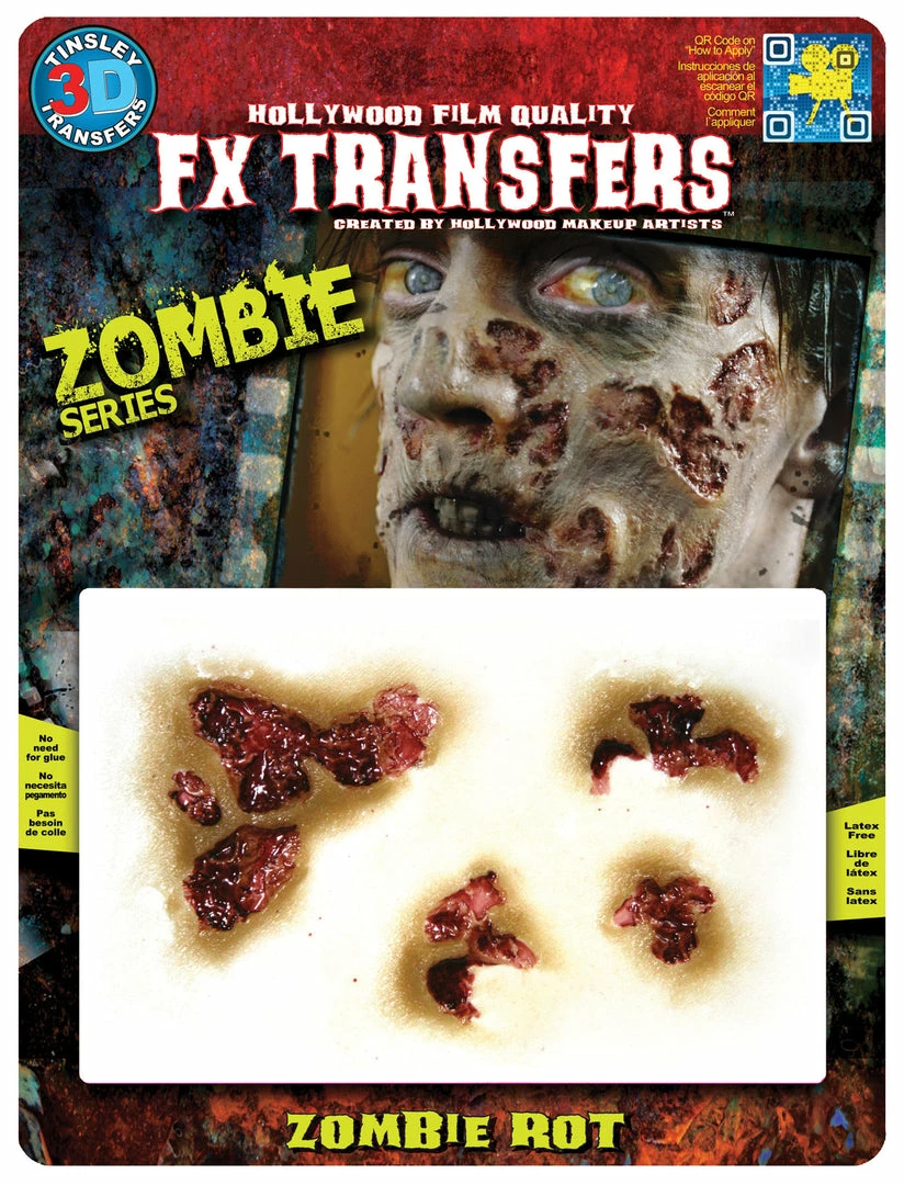 Tinsley Tattoos Zombie Md Rot 3d Fx Makeup & SFX 3 Tinsley Tattoos Zombie Md Rot 3d Fx Makeup & SFX