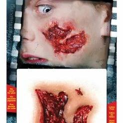 Tinsley Tattoos Makeup & SFX Transfers Sm Gouge 3d Fx