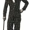 Forum Novelties Bone Pin Stripe Suit Std 1 Forum Novelties Bone Pin Stripe Suit Std
