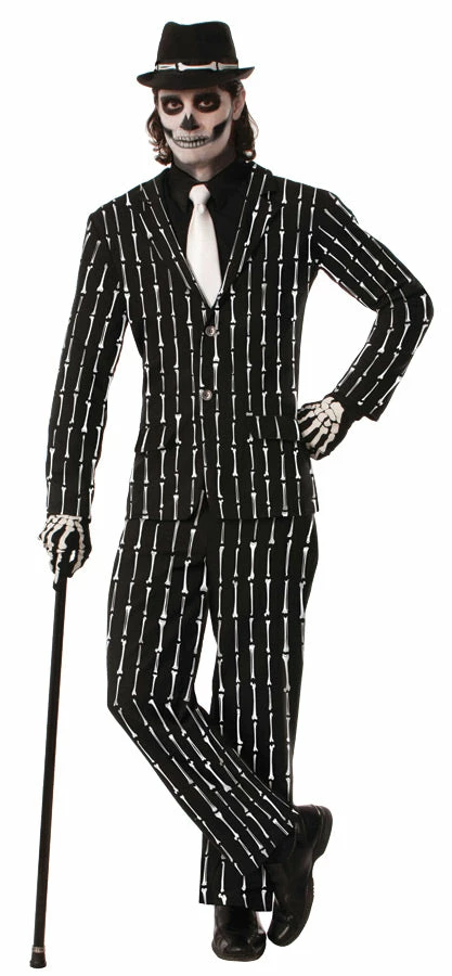Forum Novelties Bone Pin Stripe Suit Std 3 Forum Novelties Bone Pin Stripe Suit Std